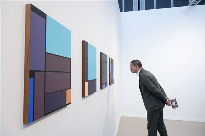 David Zwirner, Frieze New York 2025 Photo by Casey Kelbaugh